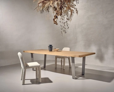 Tavolo Cocoon in legno secolare di Nature Design