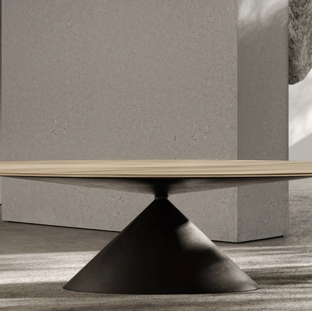 Tavolo Maxy Clay wood di Desalto