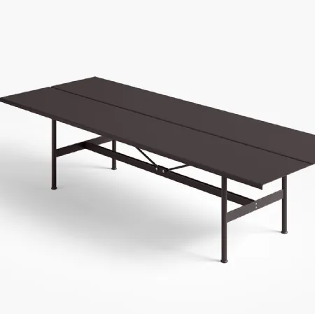 Tavolo Zinco in metallo laccato di Desalto