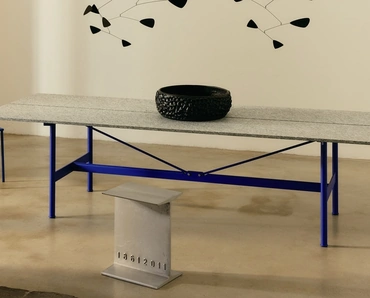 Tavolo Zinco in marmo pietra di Luserna di Desalto