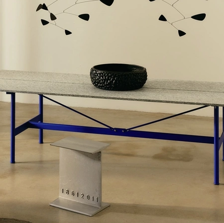 Tavolo Zinco in marmo pietra di Luserna di Desalto