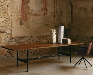 Tavolo Zinco wood di Desalto