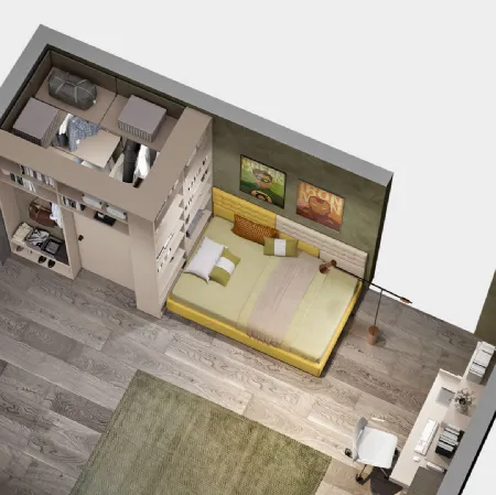 Realizzazioni Cavallanti - Cameretta con cabina armadio