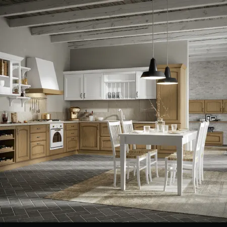 Cucina Classica Cantica angolare di Home Cucine