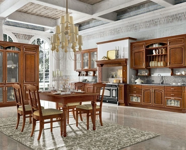 Cucina Classica Gold Elite lineare di Home Cucine