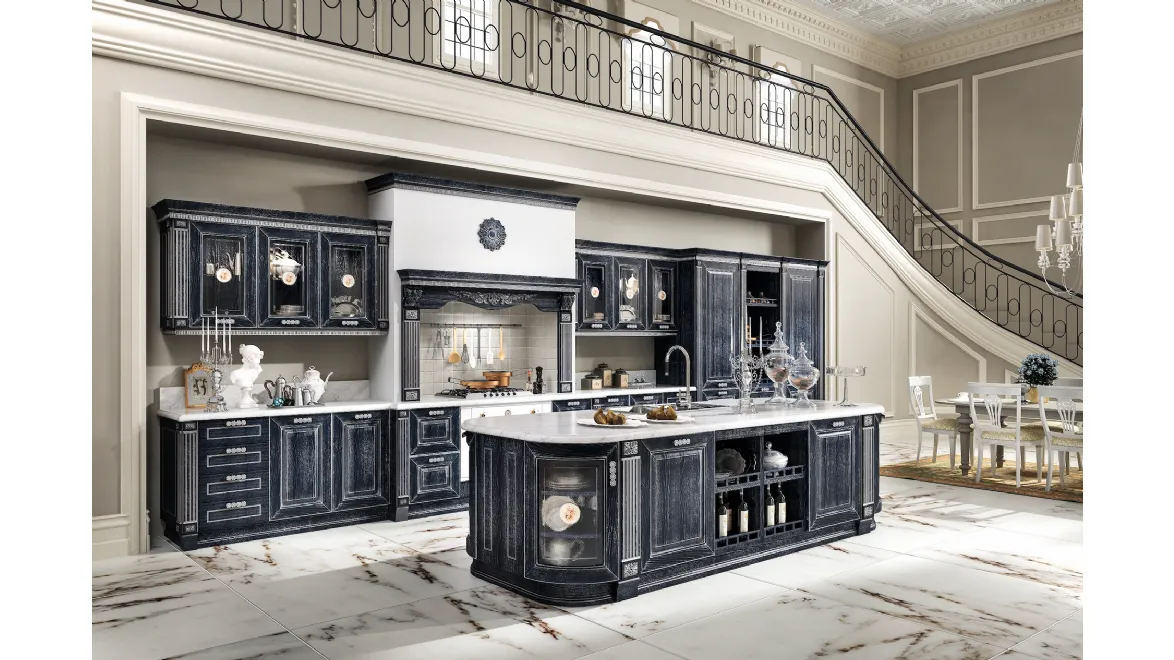Cucina Classica Imperial con isola di Home Cucine