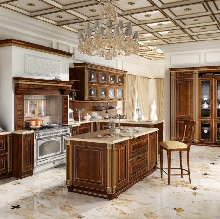 Cucina Classica Imperial con isola di Home Cucine