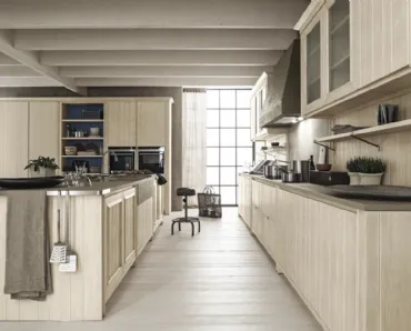 Cucina Classica con isola M01 Maestrale di Scandola
