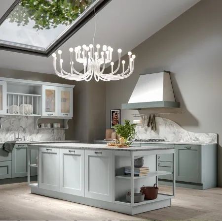 Cucina Classica Olimpia con isola di Home Cucine