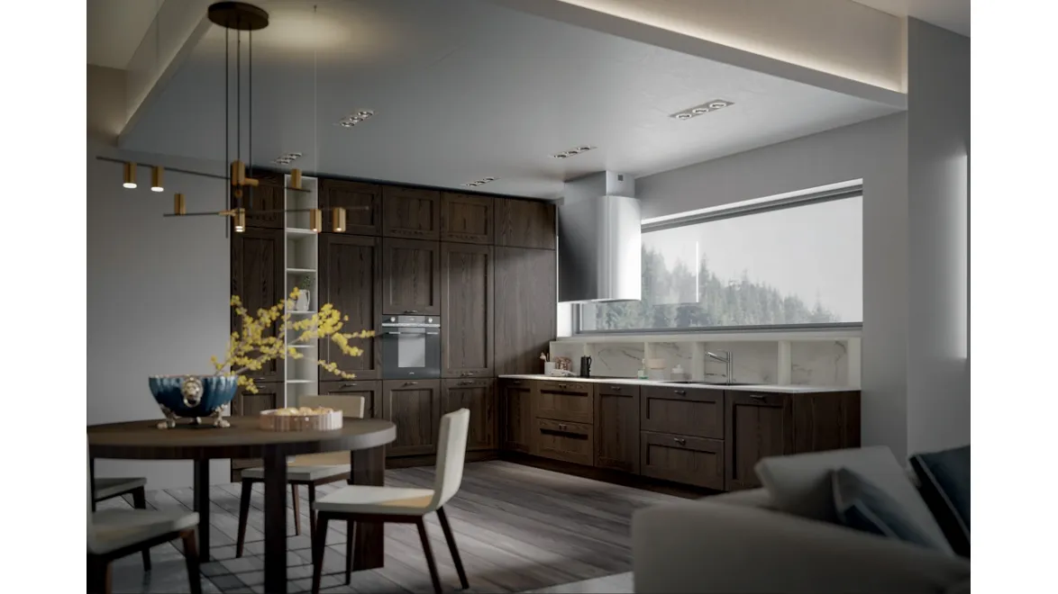 Cucina Classica Olimpia angolare di Home Cucine