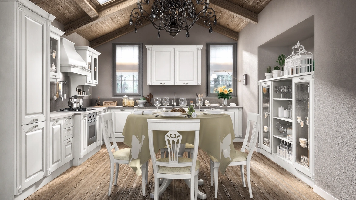 Cucina Classica Regale angolare di Home Cucine