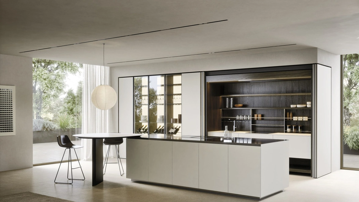 Cucina Design con isola C03 di Copat Life