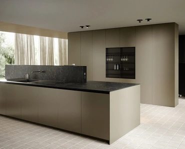 Cucina Design con isola C06 di Copat Life