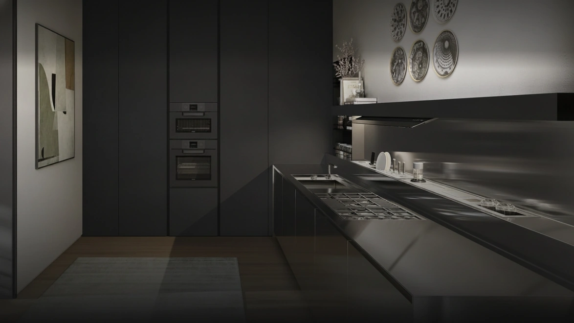 Cucina Design angolare C11 di Copat Life