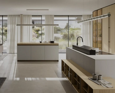 Cucina Design con doppia isola Life Projects 05 di Copat Life