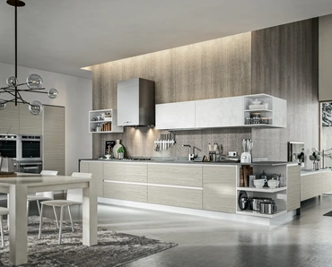 Cucina Moderna Cartesia angolare di Home Cucine
