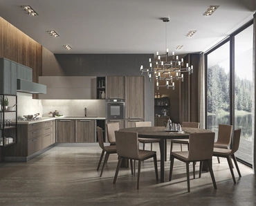 Cucina Moderna Etica Estetica angolare di Home Cucine