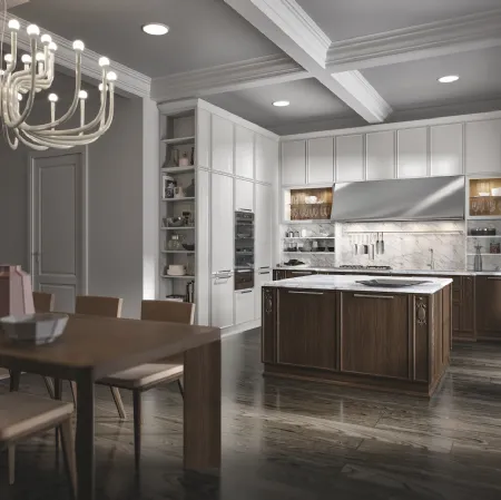 Cucina Moderna Estetica con isola di Home Cucine