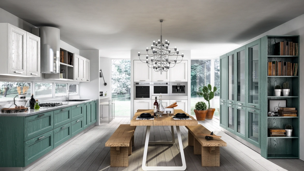 Cucina Moderna Metropoli angolare di Home Cucine