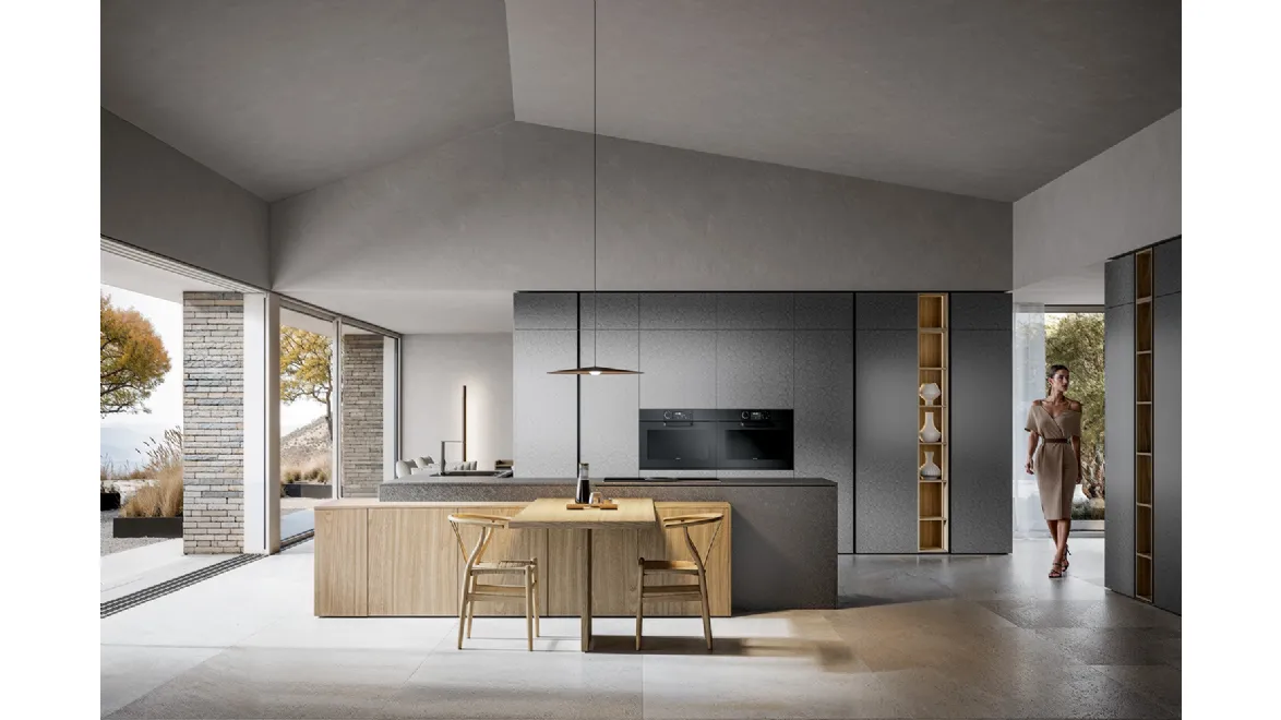 Cucina Moderna Infinity con isola di Home Cucine