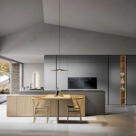 Cucina Moderna Infinity con isola di Home Cucine