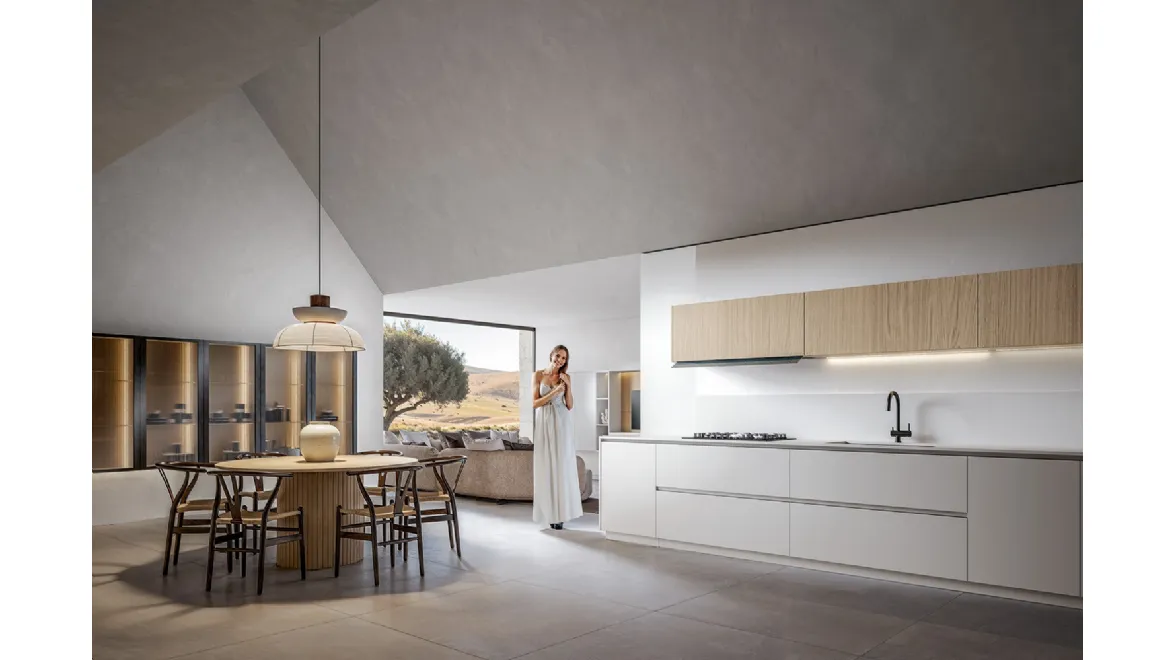 Cucina Moderna Infinity lineare di Home Cucine