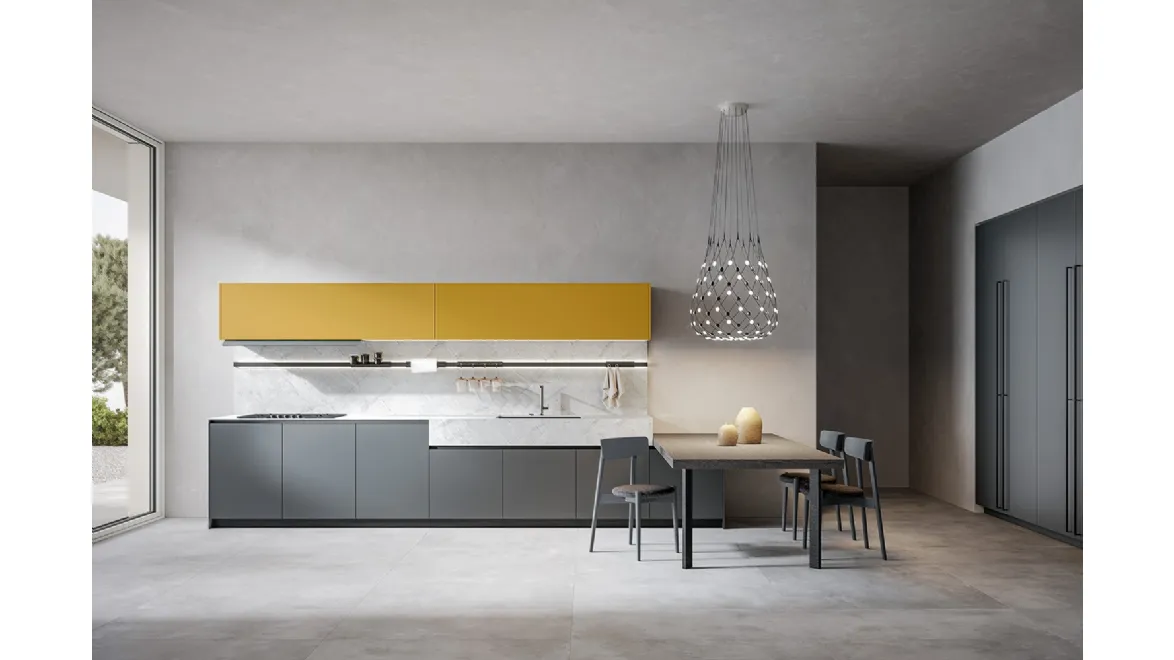 Cucina Moderna Infinity lineare di Home Cucine