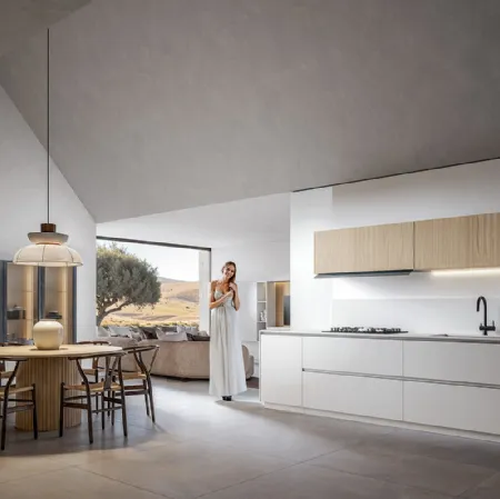 Cucina Moderna Infinity lineare di Home Cucine