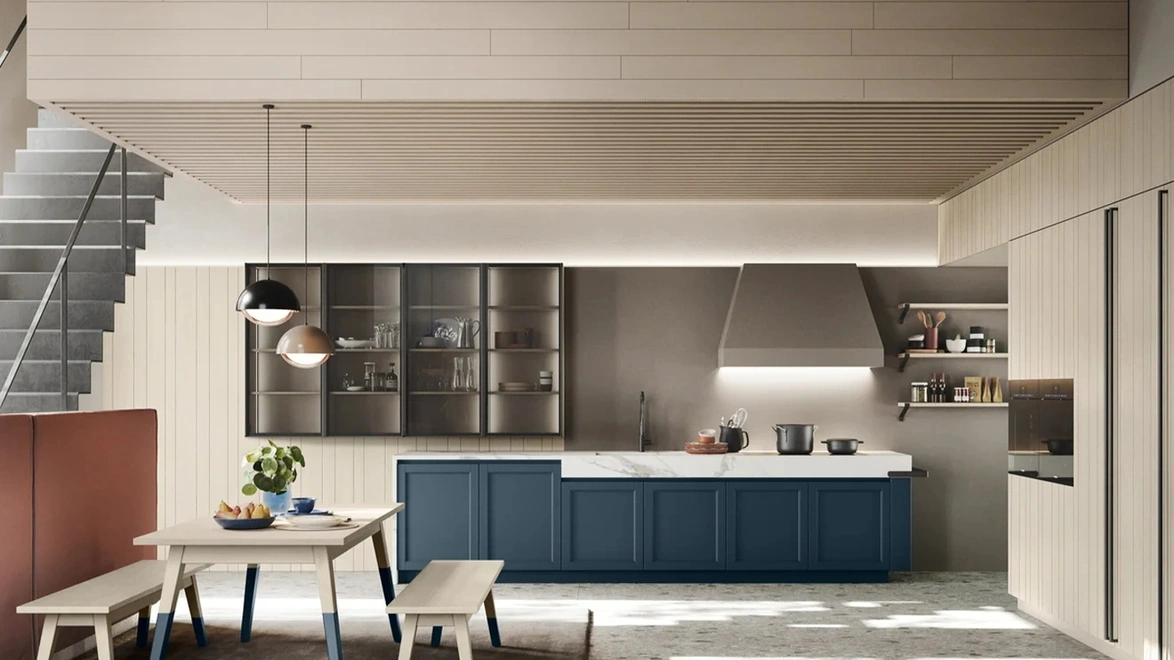 Cucina Moderna ad angolo M06 Maestrale di Scandola