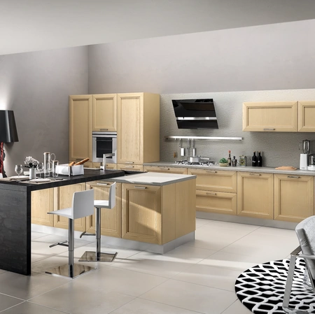 Cucina Moderna Metropoli con isola di Home Cucine