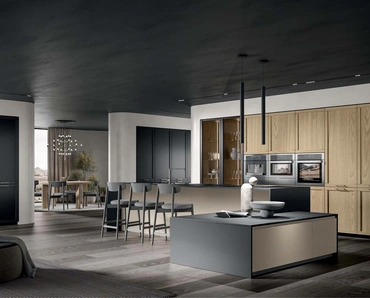 Cucina Moderna Nexa finitura Quercia di Home Cucine