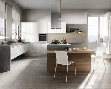 Cucina Moderna Reflexa con isola di Home Cucine
