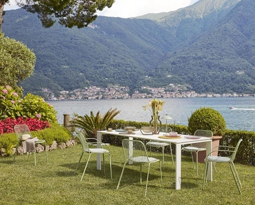 Tavolo Four Outdoor in acciaio di Kartell
