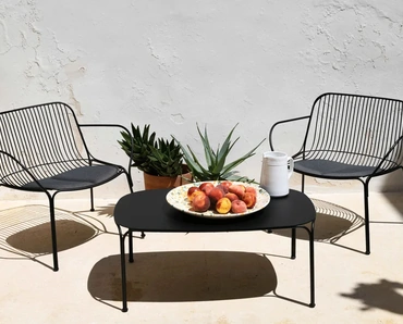 Tavolino e Poltroncine Hiray di Kartell