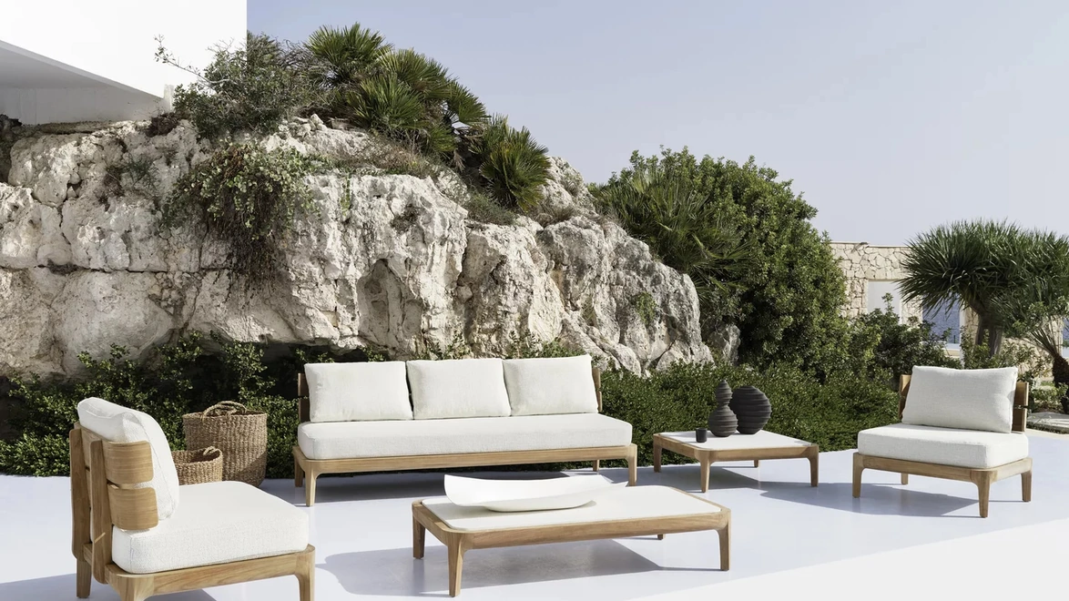 Arredo da esterno Mediterraneo di Gervasoni