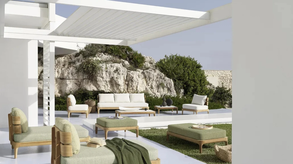 Pouf Mediterraneo di Gervasoni